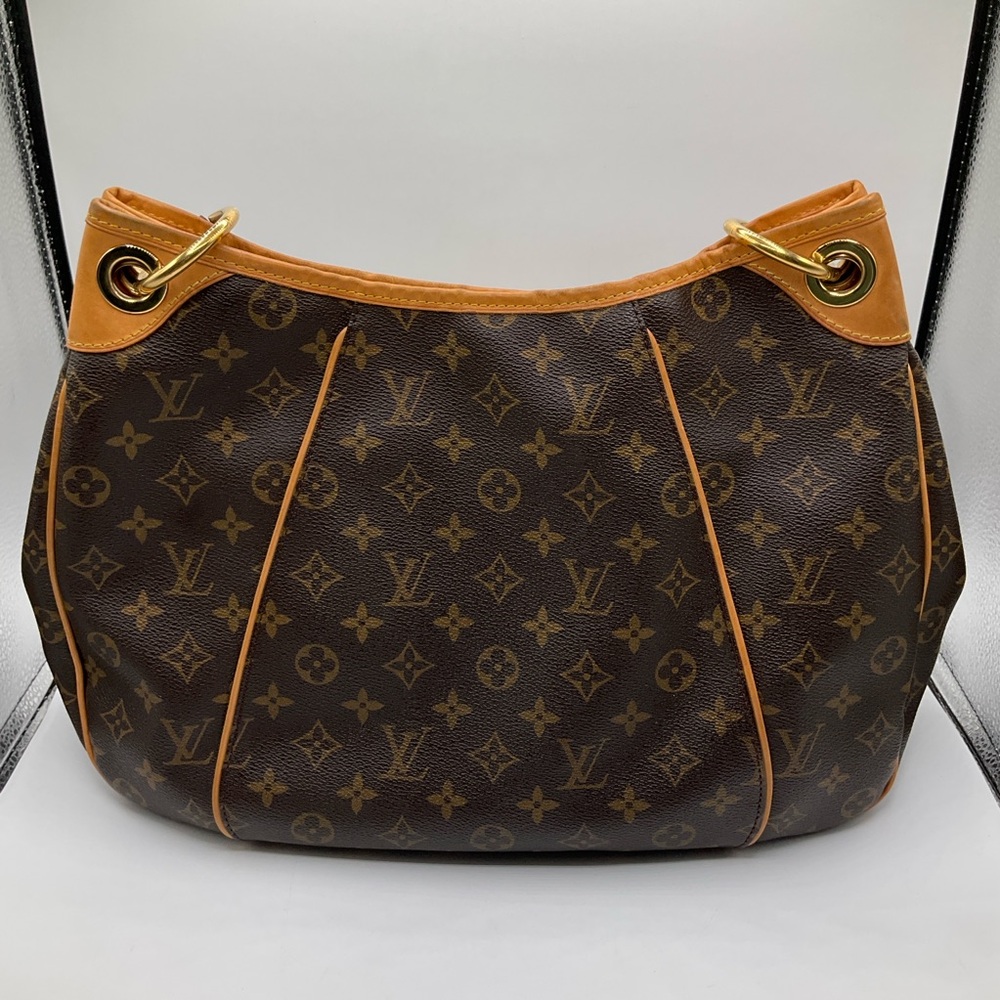 Louis Vuitton Galliera PM Monogram Brown Shoulder Bag Purse - Picture 2 of 15